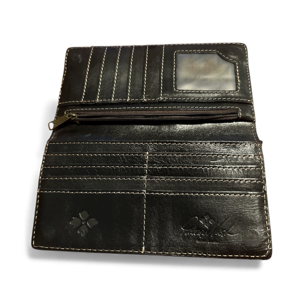 Patricia Nash Floral Leather Wallet - Picture 7 of 8